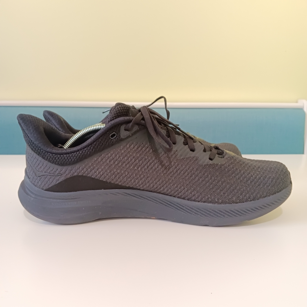 Hoka One One Solimar Shoes Mens 12.5 D Triple Black 1123074 BBLC Walk Running - Picture 6 of 11